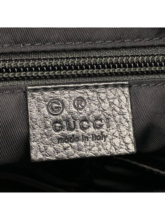 Gucci Backpack GG Pattern Black Leather main image 15